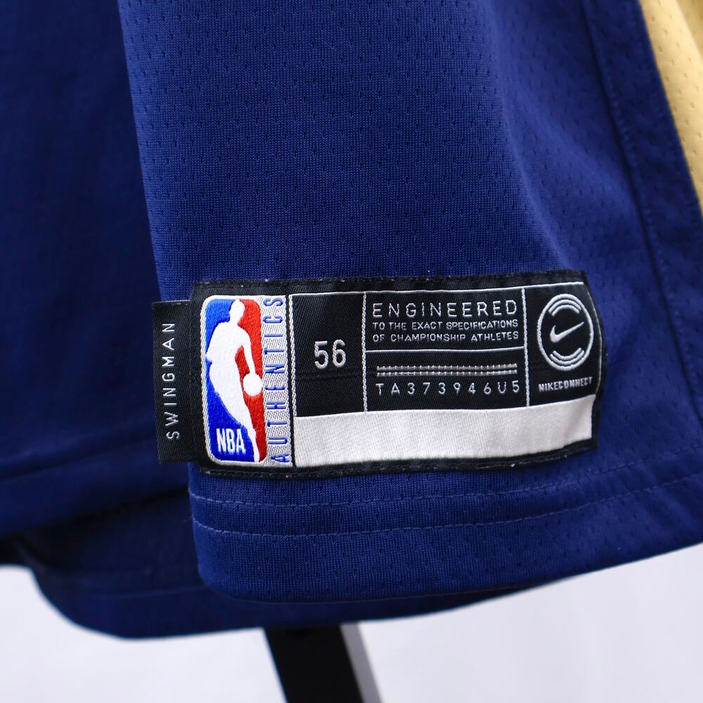 Nike NBA New Orleans Pelicans Zion Williamson #1 Swingman Jersey Men XXL 56 Blue - Picture 5 of 5